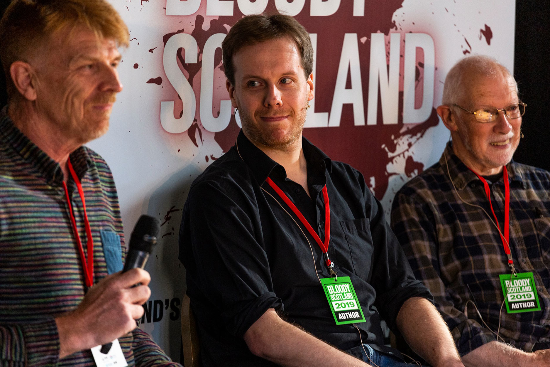 Bloody Scotland Debut Prize panel 2019